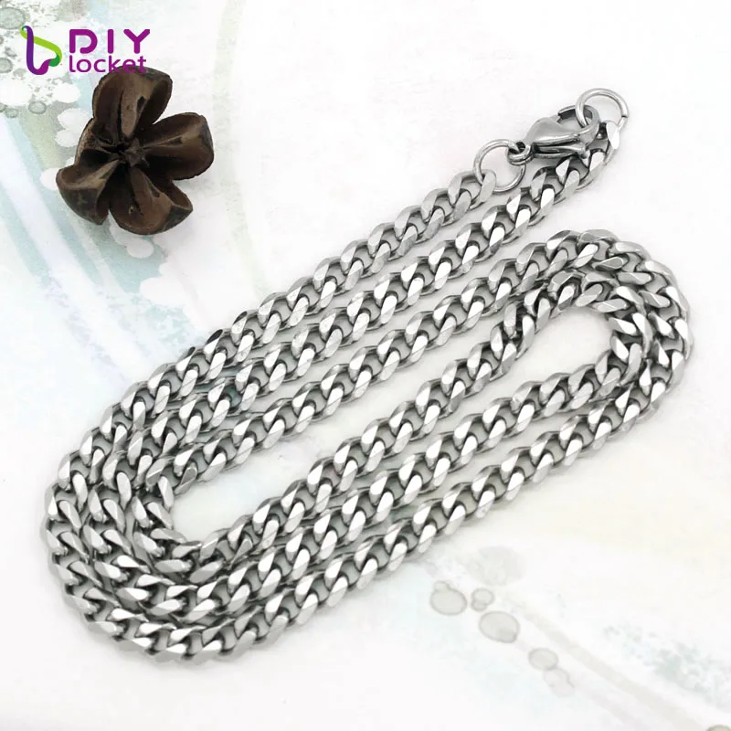 diylocket Wholesale Stainless Steel Chains Neklace Fit floating locket Necklace Pendant LSCH11 | Украшения и аксессуары