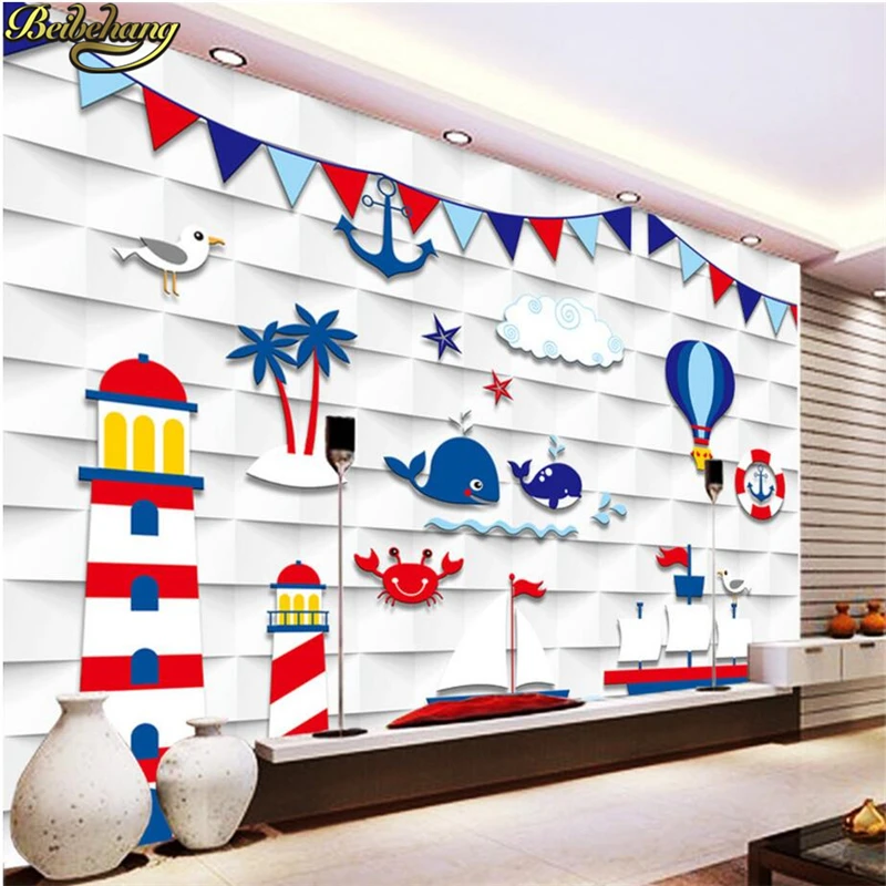 beibehang Mediterranean Lighthouse Custom photo large background wallpaper living room TV cartoon 3d murals wall paper
beibehang Mediterranean Lighthouse Custom photo large background wallpaper living room TV cartoon 3d murals wall paper