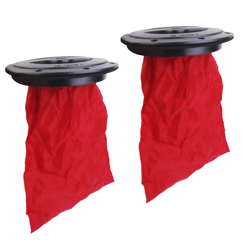 2 Pieces/ Set Durable 6 inch Marine Boat Canoe Kayak Hatch Cover Deck Plate with Removable Storage Bag
2 Pieces/ Set Durable 6 inch Marine Boat Canoe Kayak Hatch Cover Deck Plate with Removable Storage Bag