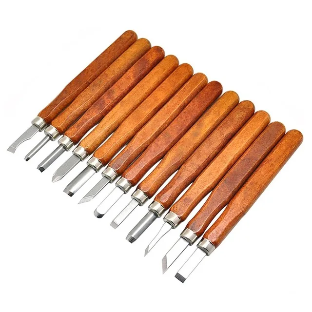 12pcs/Set SK5 Carbon Steel Wood Carving Tools Knife Kit For Kids & Beginners Reusable Pouch Working DIY Hand Tools
12pcs/Set SK5 Carbon Steel Wood Carving Tools Knife Kit For Kids & Beginners Reusable Pouch Working DIY Hand Tools