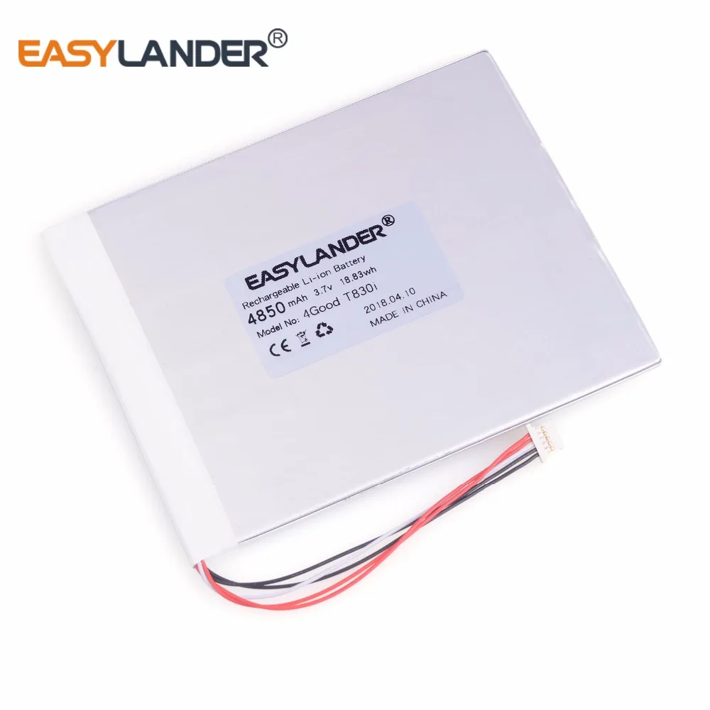 5-wire Original connector 3.7V 4850mAh Polymer Li-ion Battery For Tablet PC 4Good T803i 3G DVD POWER BANK 4good t830i
5-wire Original connector 3.7V 4850mAh Polymer Li-ion Battery For Tablet PC 4Good T803i 3G DVD POWER BANK 4good t830i