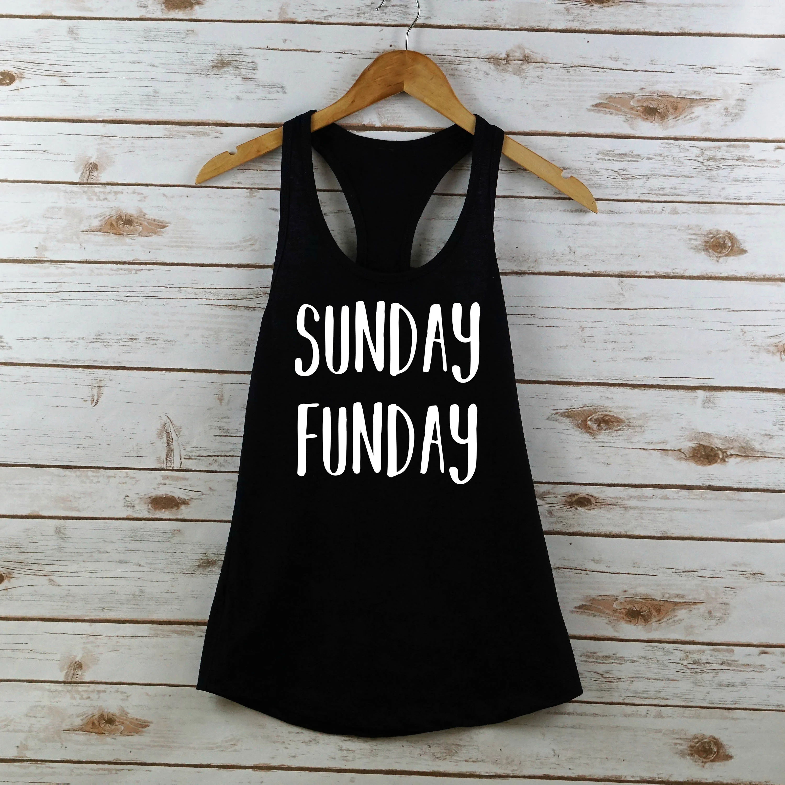 

Fashion Grunge Tumblr Aesthetic Tumblr Slogan Hipster Vest Undershirt Singlet Sleeveless Garment Tops Sunday Fun Day Tanks Women
