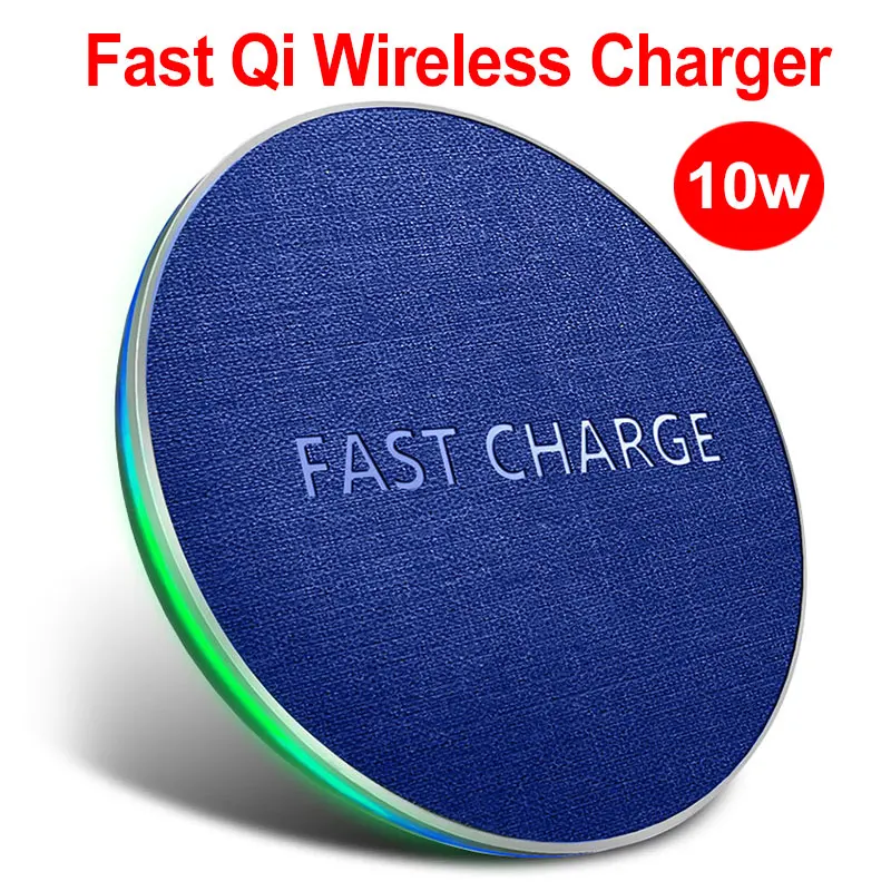 Wireless Charging Pad for iPhone X XR XS MaX 10W Fast Qi Wireless Charger For Samsung S8 Note 8
Wireless Charging Pad for iPhone X XR XS MaX 10W Fast Qi Wireless Charger For Samsung S8 Note 8
