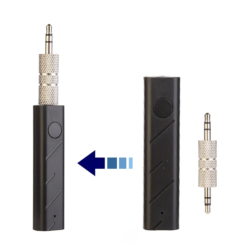 AUX 3.5mm Jack Bluetooth Handsfree Call Adapter Car Receiver Transmitter Auto Music Receivers | Электроника