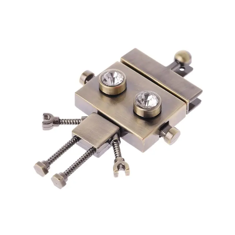 Robot Shape Clasp Turn Lock Twist Locks Metal Hardware For DIY Handbag Shoulder Bag Purse
Robot Shape Clasp Turn Lock Twist Locks Metal Hardware For DIY Handbag Shoulder Bag Purse