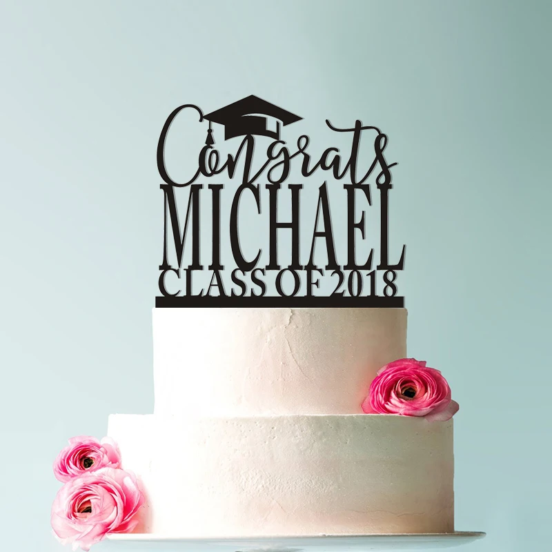 Custom Graduation Cake Topper Congrats Grad Cake Topper Graduation Decorations, High School Graduation Topper Custom Cake Topper
Custom Graduation Cake Topper Congrats Grad Cake Topper Graduation Decorations, High School Graduation Topper Custom Cake Topper