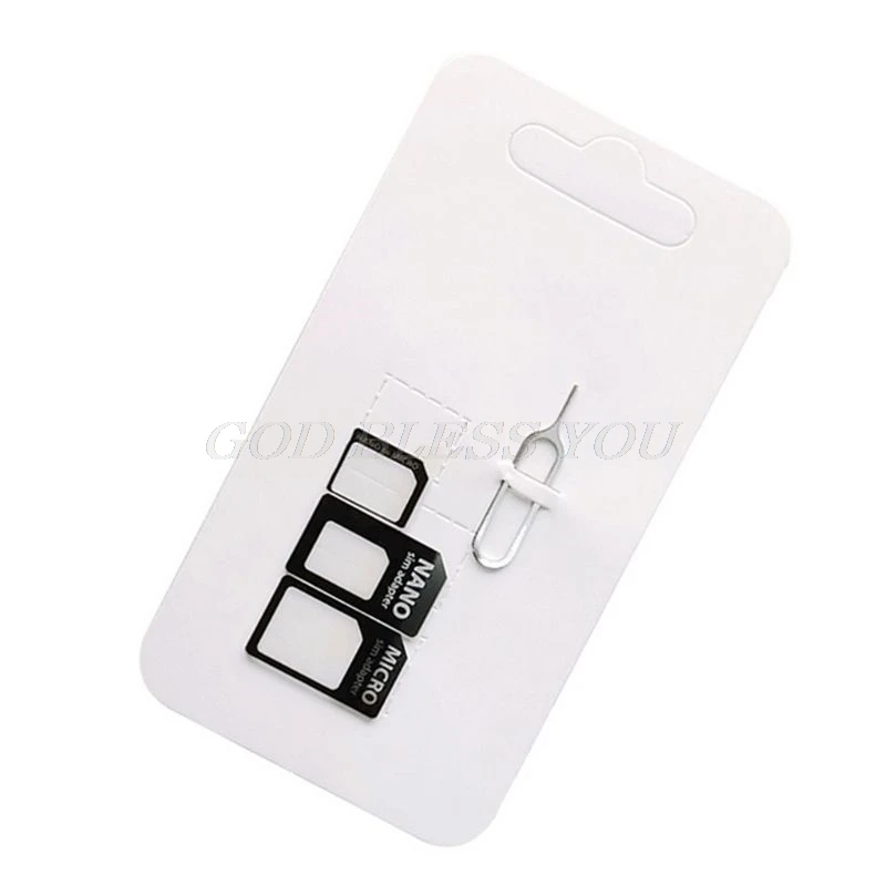 4 in 1 Convert Nano SIM Card to Micro Standard Adapter For iPhone for Samsung 4G LTE USB Wireless Router Drop Shipping
4 in 1 Convert Nano SIM Card to Micro Standard Adapter For iPhone for Samsung 4G LTE USB Wireless Router Drop Shipping