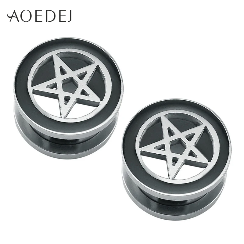 8-16mm Star Tunnels Ear Plugs Gauge Flesh Tunnel Stainless Steel Ear Tunnels Jewellery Ear Expander Piercings Plug 10mm Oreille
8-16mm Star Tunnels Ear Plugs Gauge Flesh Tunnel Stainless Steel Ear Tunnels Jewellery Ear Expander Piercings Plug 10mm Oreille