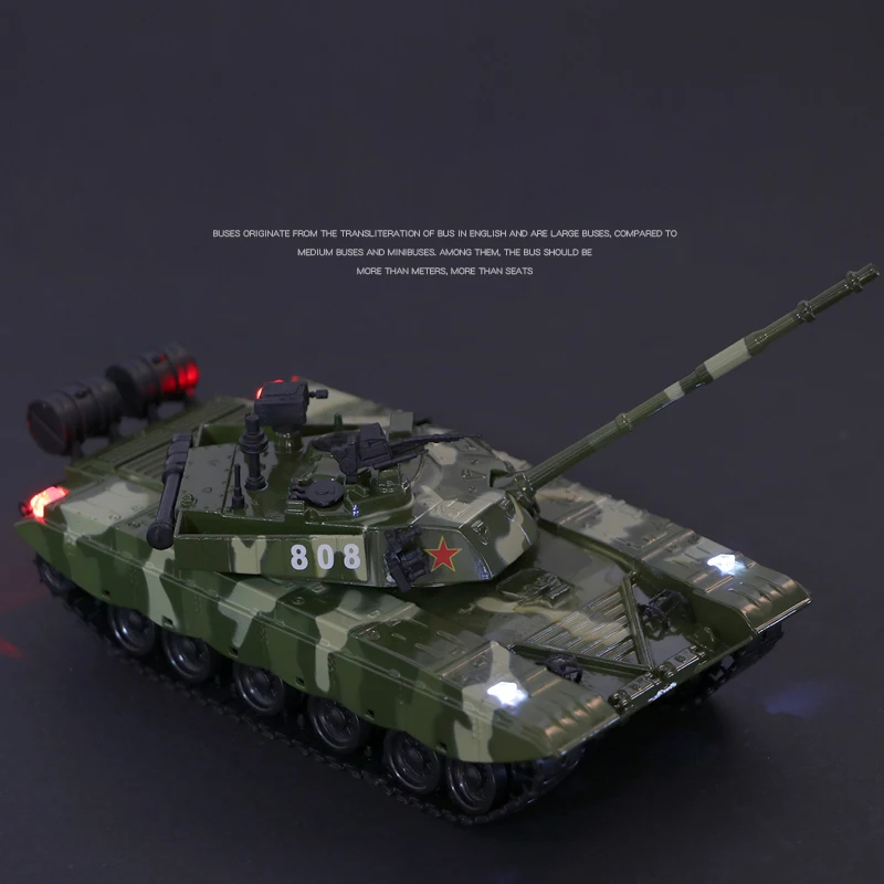 Армейские танки из 1:32 сплава военный Военный танк типа 99 изготовленный в Китае |