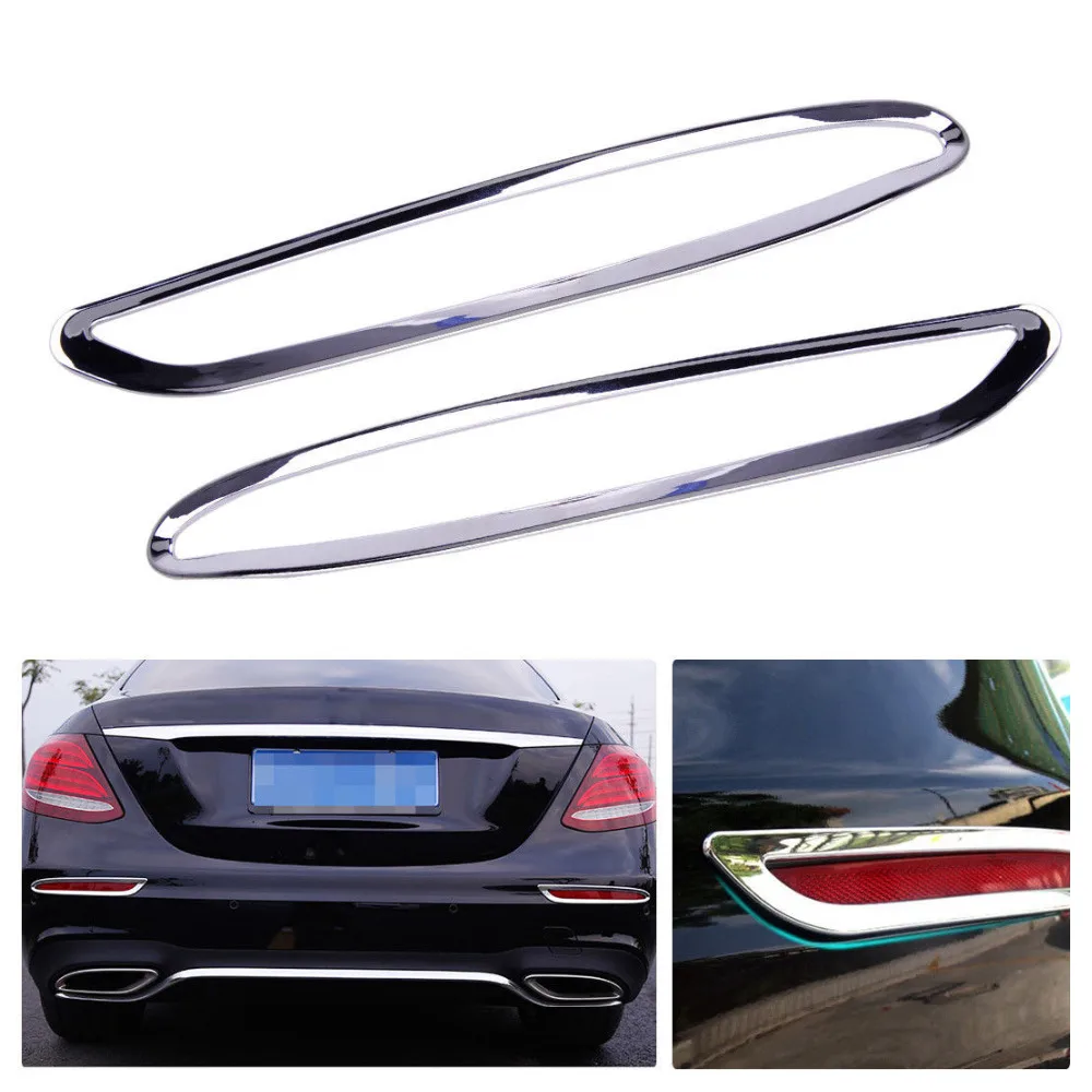 2x Car Rear Fog Light Chrome Frame Cover Trim For Mercedes Benz W213 E200 E300 Class 2016
2x Car Rear Fog Light Chrome Frame Cover Trim For Mercedes Benz W213 E200 E300 Class 2016