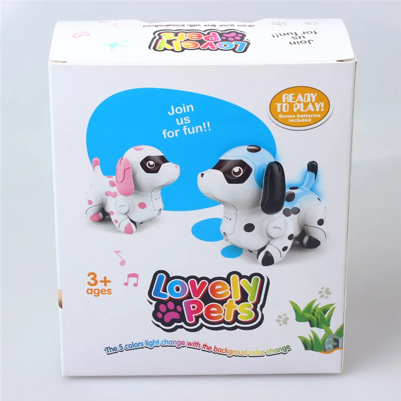 Robot dog RC Smart Dog Light-emitting Line Remote Control Robot Dog Electronic Pet Children's Toys Children's gift #4J20
Robot dog RC Smart Dog Light-emitting Line Remote Control Robot Dog Electronic Pet Children's Toys Children's gift #4J20