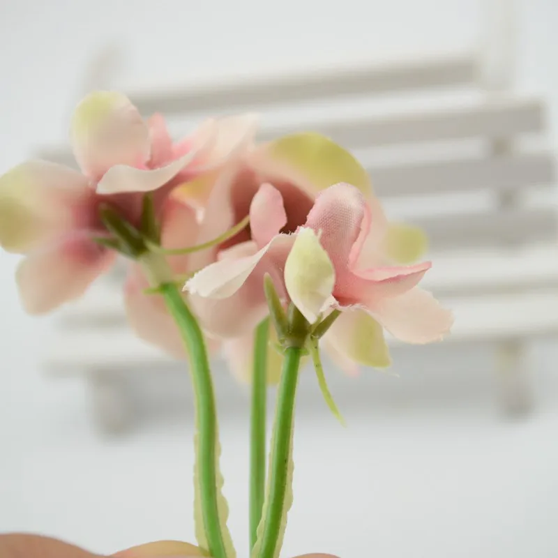 Hydrangea Silk Artificial Flowers Head Wedding Decoration 10pcs/lot Bride Bouquet/Bride headdress Decorative Wrist Fake Flowers
Hydrangea Silk Artificial Flowers Head Wedding Decoration 10pcs/lot Bride Bouquet/Bride headdress Decorative Wrist Fake Flowers