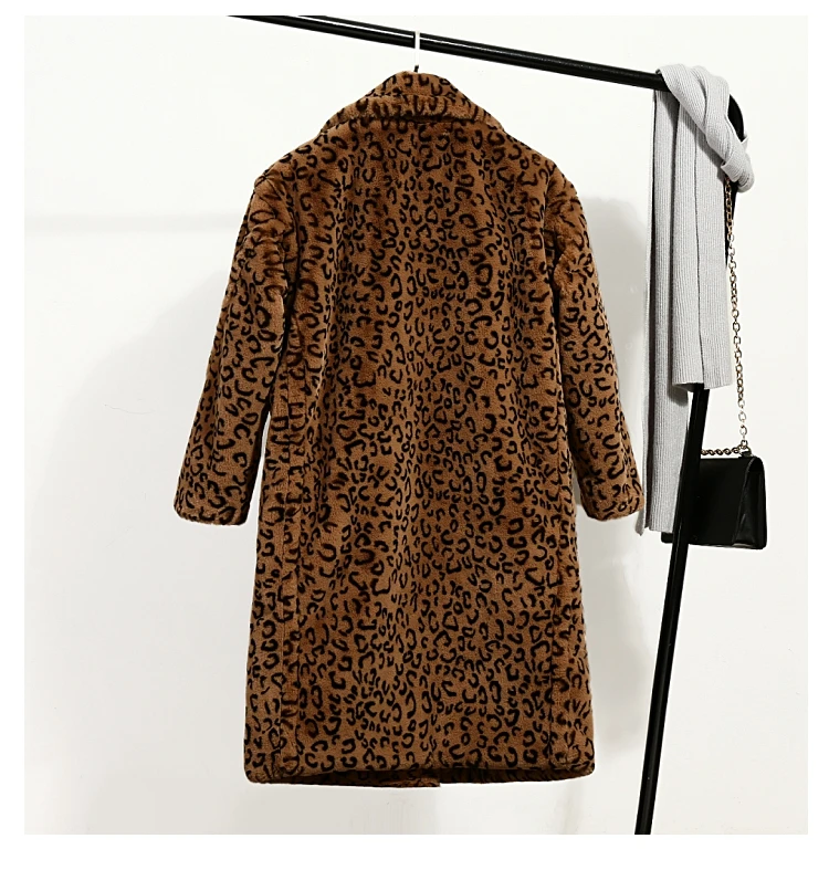 Leopard Print Faux Fur Coat 2019 Winter Warm Luxury Teddy Plush Overcoat Vintage Thicker Streetwear Woman Long Fur Coats
Leopard Print Faux Fur Coat 2019 Winter Warm Luxury Teddy Plush Overcoat Vintage Thicker Streetwear Woman Long Fur Coats