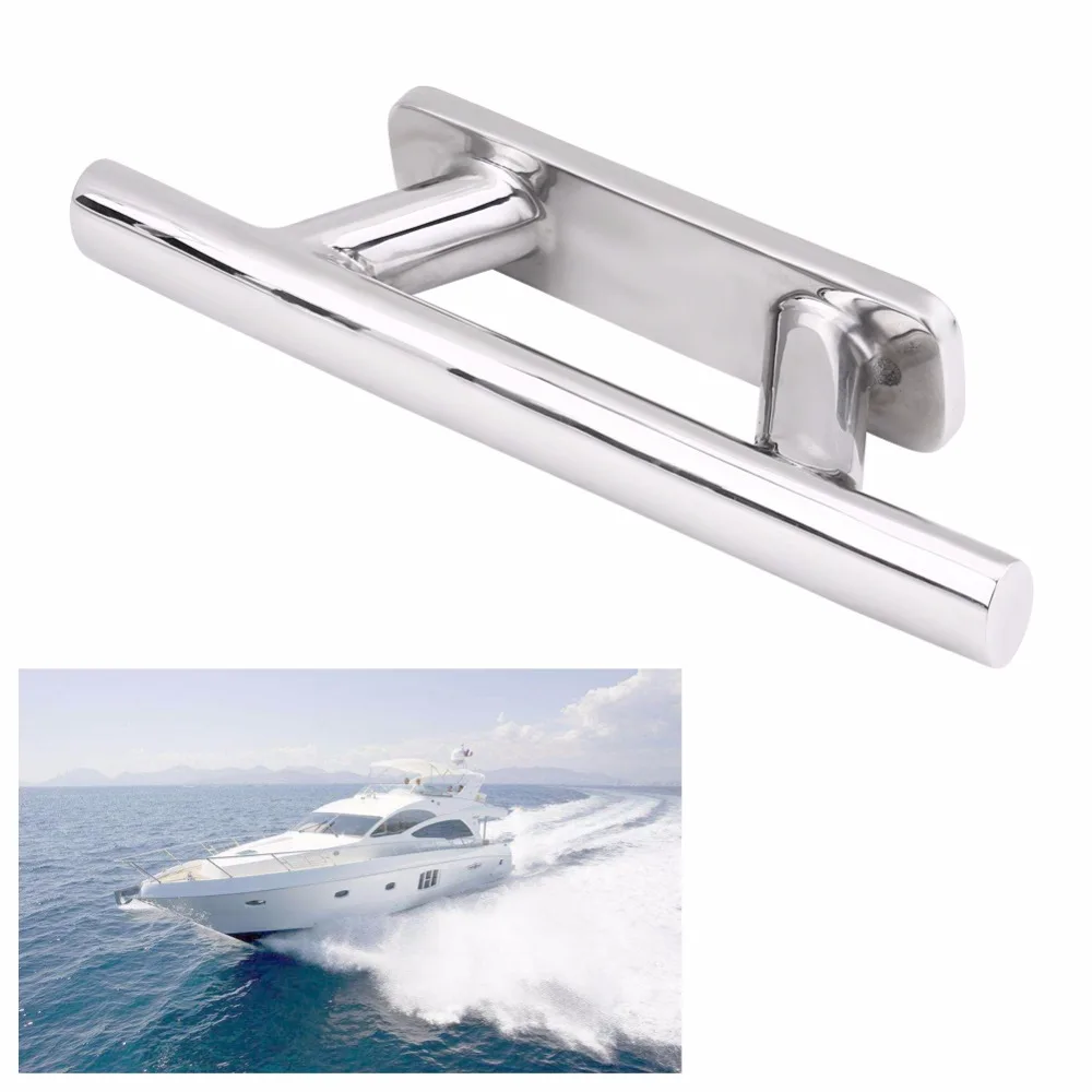 8inch 316 Stainless Steel Boat Mooring Dock Deck Rope Cleat for Marine Yacht Boat Dock Cleat
8inch 316 Stainless Steel Boat Mooring Dock Deck Rope Cleat for Marine Yacht Boat Dock Cleat