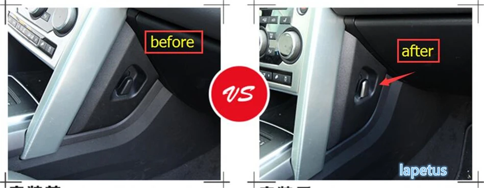 Lapetus Armrest Storage Box Hook Frame Decoration Frame Cover Trim For Land Rover Discovery Sport 2015 2016 2017 2018 2019 / ABS
Lapetus Armrest Storage Box Hook Frame Decoration Frame Cover Trim For Land Rover Discovery Sport 2015 2016 2017 2018 2019 / ABS