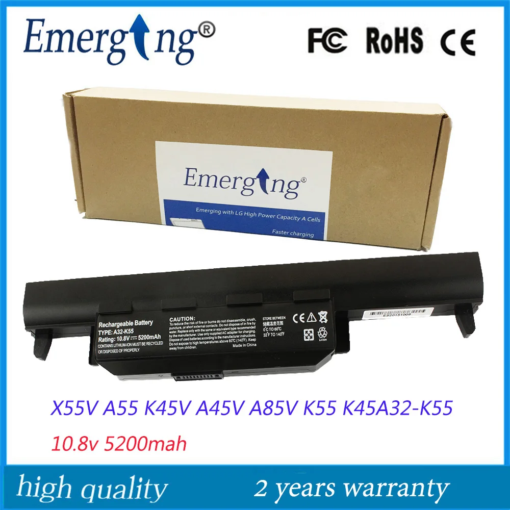 10 8 в новый японский аккумулятор для ноутбука ASUS A32 K55 X45 X45V X45U K55A K55DR X85V A85V|laptop