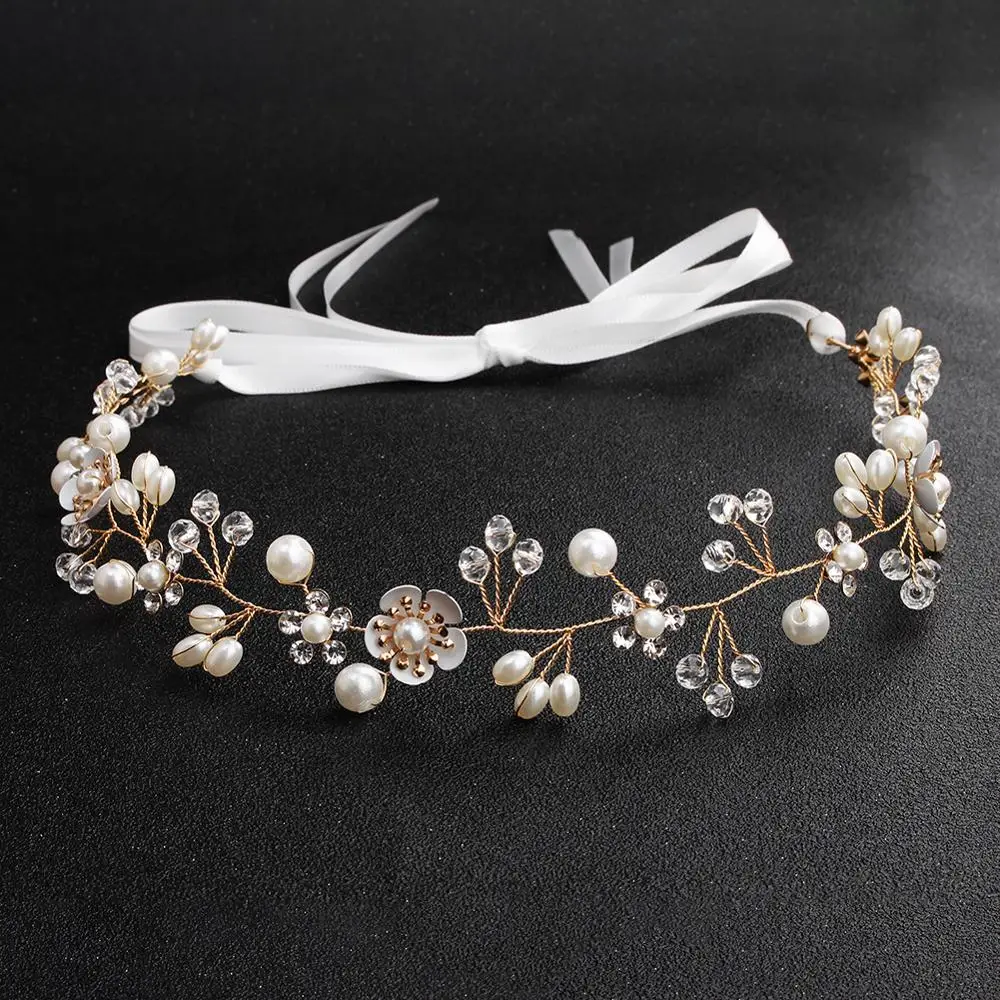 Fashion Flower Pattern Headband Handmade Pearl Rhinestone Wedding Accessories Prom Bridal Wedding Jewelry
Fashion Flower Pattern Headband Handmade Pearl Rhinestone Wedding Accessories Prom Bridal Wedding Jewelry