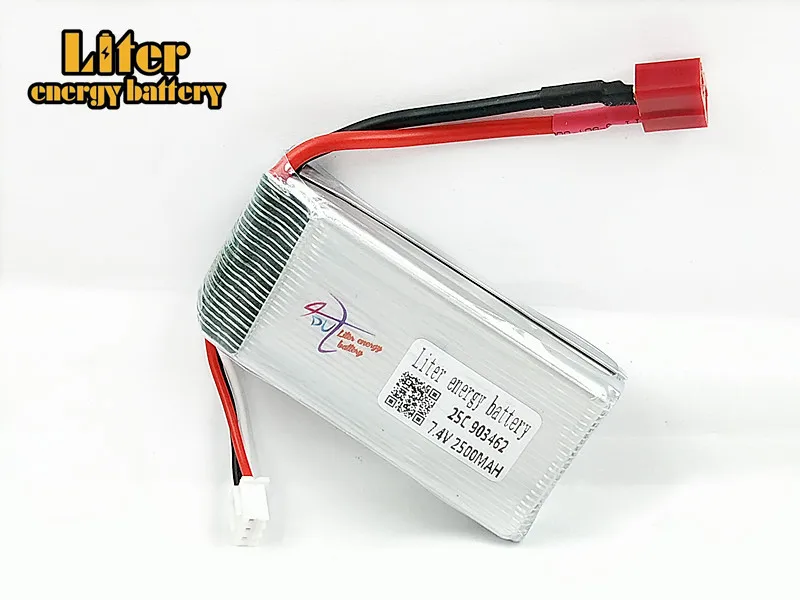 2pcs/set 7.4V 2500mAh 903462 Lipo Battery 12423 12428 For Wltoys 12423 12428 Crawler Car Battery 7.4 V 25c Lithium battery
2pcs/set 7.4V 2500mAh 903462 Lipo Battery 12423 12428 For Wltoys 12423 12428 Crawler Car Battery 7.4 V 25c Lithium battery