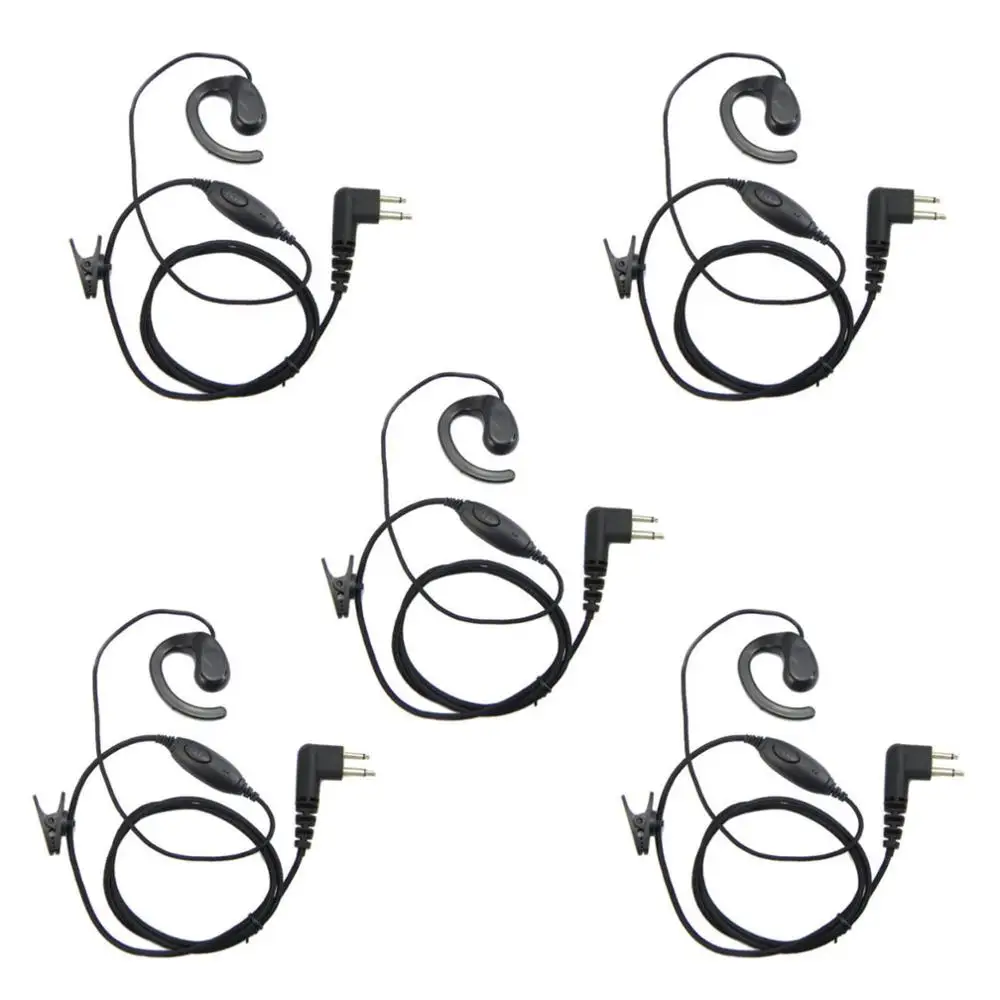 5 шт., 2-контактные наушники для Motorola Radio GP300/308 P080/2000 PMR446 XU1100
5 шт., 2-контактные наушники для Motorola Radio GP300/308 P080/2000 PMR446 XU1100