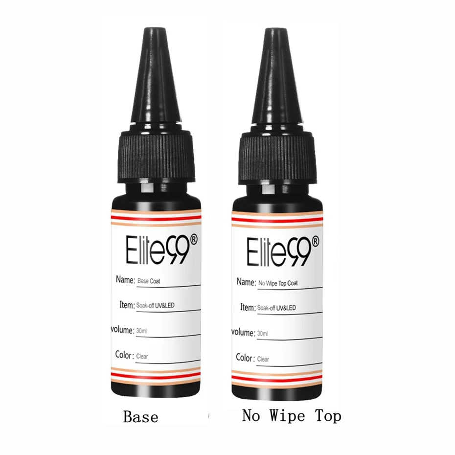 Elite99 30ml Big Volume Base Coat Cleaning Top Coat No Wipe Top Shiny Gel Polish Soak Off UV LED Lamp DIYGel Polish Long Lasting
Elite99 30ml Big Volume Base Coat Cleaning Top Coat No Wipe Top Shiny Gel Polish Soak Off UV LED Lamp DIYGel Polish Long Lasting