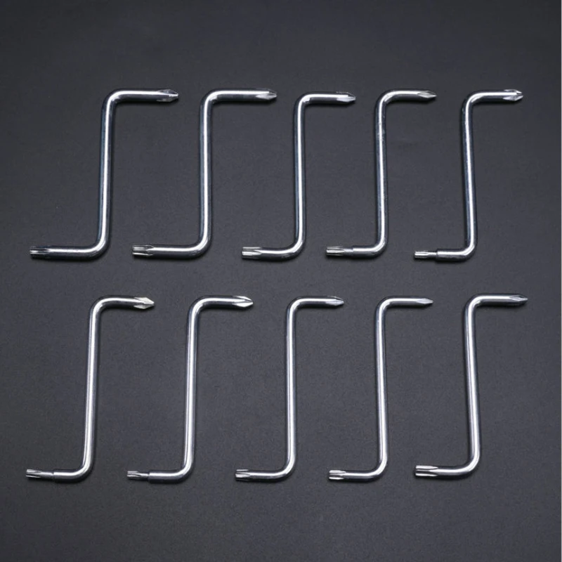 10pcs Car Cross Wrench Fender Orifice Plate Screw Driver Plum Auto Mini Z-Type Steel Dual-use Screwdriver Bolt Driver
10pcs Car Cross Wrench Fender Orifice Plate Screw Driver Plum Auto Mini Z-Type Steel Dual-use Screwdriver Bolt Driver