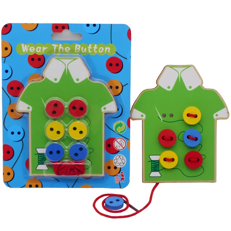 Montessori Educational Toys Children Beads Lacing Board Wooden Toy Toddler Sew on Buttons Early Education Toys for Children GIft
Montessori Educational Toys Children Beads Lacing Board Wooden Toy Toddler Sew on Buttons Early Education Toys for Children GIft