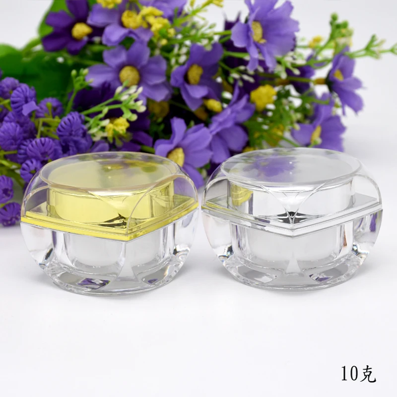 5 г 10 г косметические баночки акриловые прозрачные золотые серебряные Упаковочные бутылки для макияжа губ глаз уход за лицом Продукты 150 шт./лот
5 г 10 г косметические баночки акриловые прозрачные золотые серебряные Упаковочные бутылки для макияжа губ глаз уход за лицом Продукты 150 шт./лот