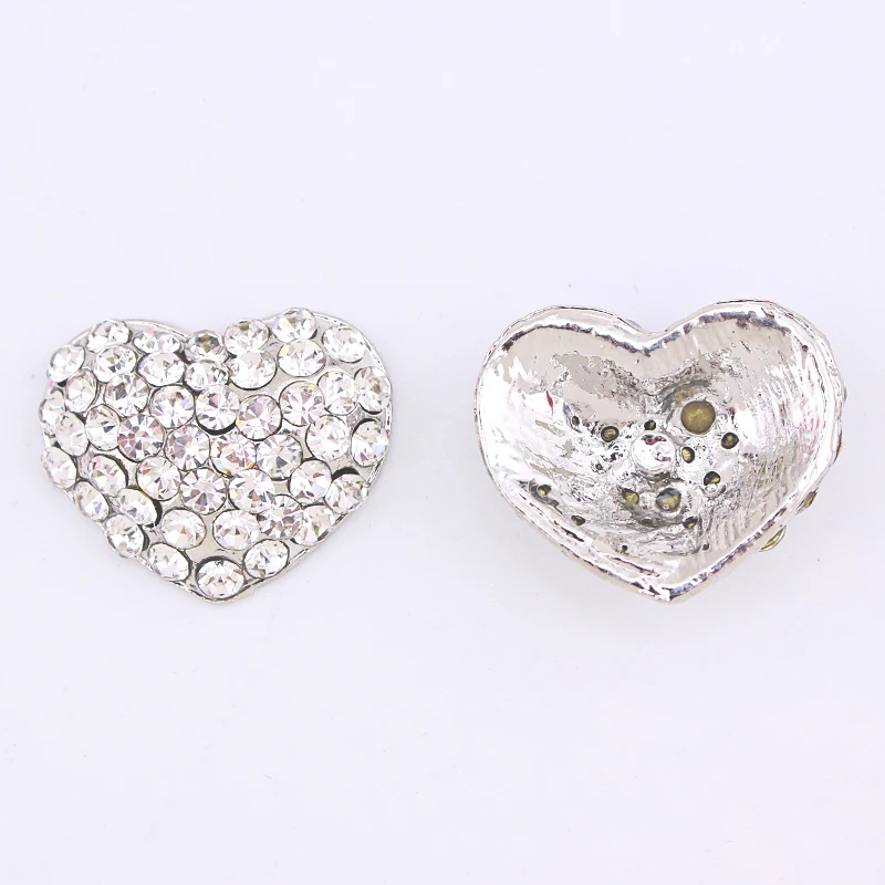 Top Quality 50pcs/lot Heart Design Flat Back Button Full Crystal For Wedding Invitation Card Jewelry Accessory Wholesale NK057
Top Quality 50pcs/lot Heart Design Flat Back Button Full Crystal For Wedding Invitation Card Jewelry Accessory Wholesale NK057