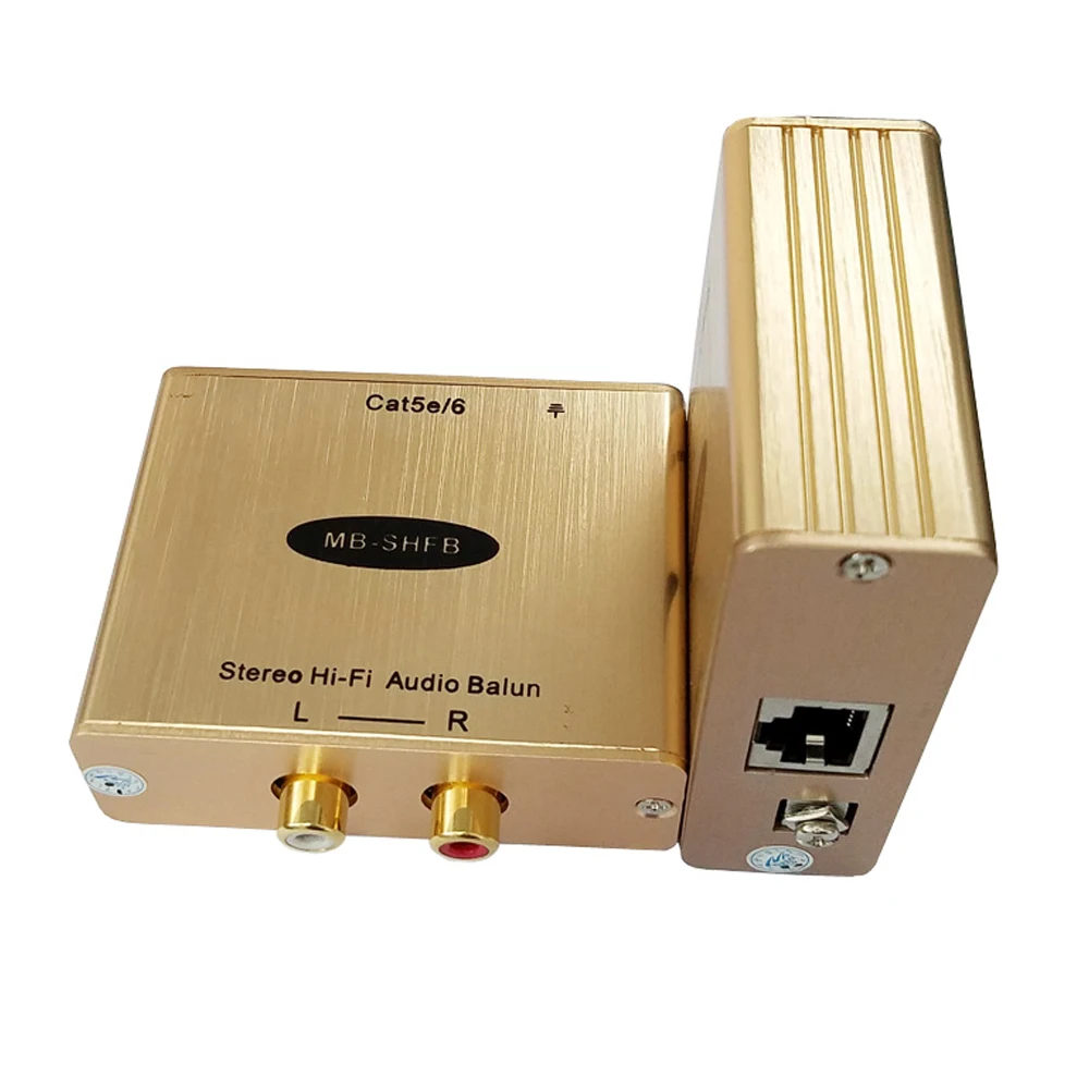 Hi-Fi AV аудио удлинитель от Cat5/6 К cat5 к RJ45 RCA IP | Электроника