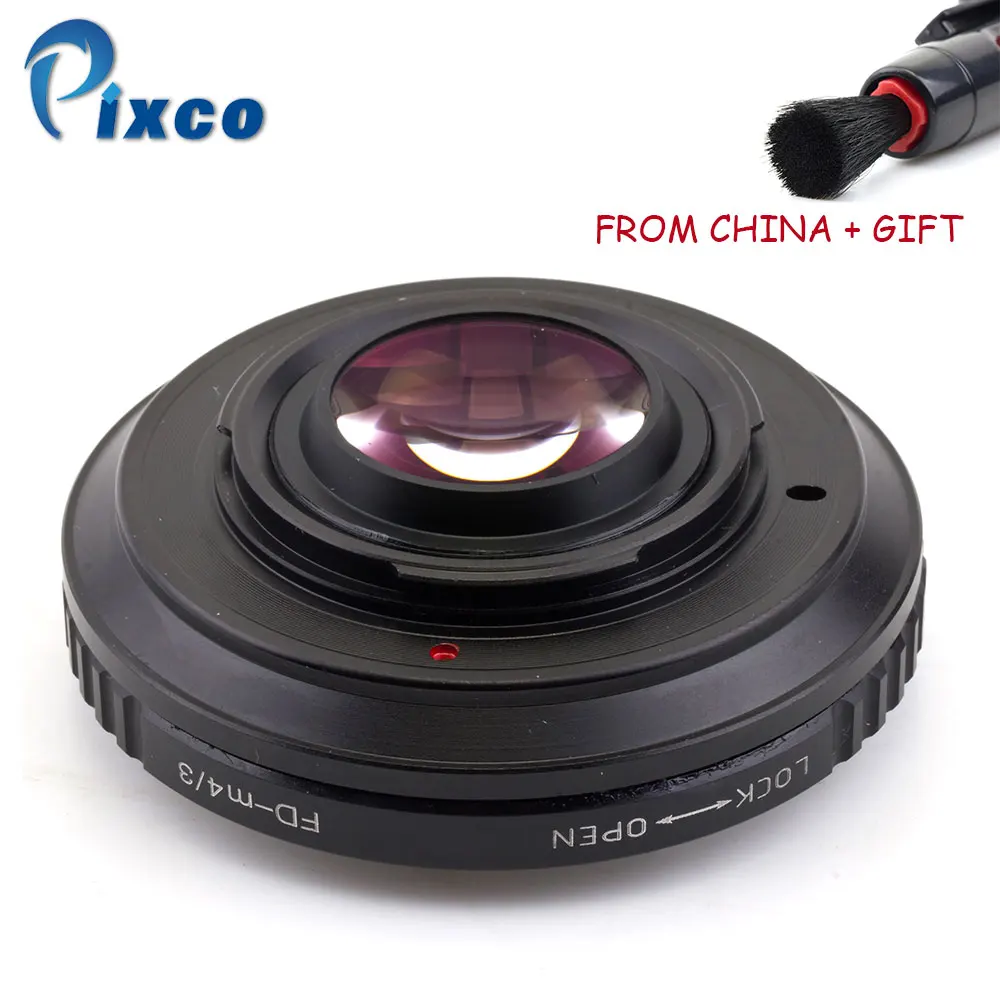 ADPLO 010829, FD-M4/3 Focal Reducer Speed Booster, Suit for FD Lens to Suit For Micro Four Thirds 4/3 Camera
ADPLO 010829, FD-M4/3 Focal Reducer Speed Booster, Suit for FD Lens to Suit For Micro Four Thirds 4/3 Camera