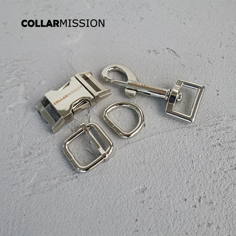 100sets/lot (metal buckle+adjust buckle+D ring+metal dog clasp/set) 20mm provide laser engraving service customize LOGO
100sets/lot (metal buckle+adjust buckle+D ring+metal dog clasp/set) 20mm provide laser engraving service customize LOGO