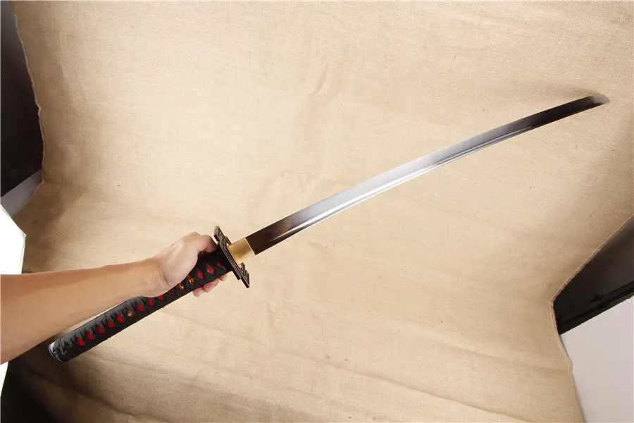 BLEACH Kurosaki cosplay katana samurai japanese sword real katana 1060 carbon steel alloy tsuba
BLEACH Kurosaki cosplay katana samurai japanese sword real katana 1060 carbon steel alloy tsuba
