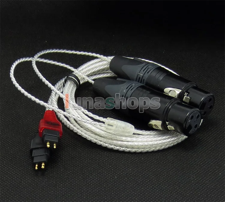 3pin XLR Female PCOCC + Silver Plated Cable for Sennheiser HD414 HD420 HD425 HD430 HD440 HD442 HD450 II SL LN004750
3pin XLR Female PCOCC + Silver Plated Cable for Sennheiser HD414 HD420 HD425 HD430 HD440 HD442 HD450 II SL LN004750