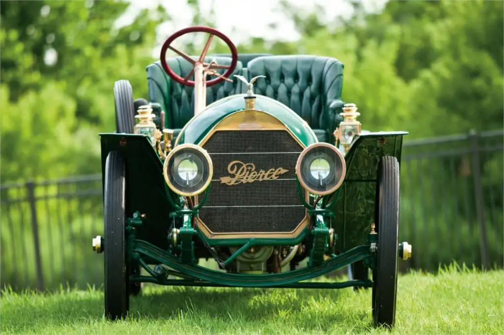 1909 пирсинг стрела модель UU 36 HP Runabout ретро автомобиль PHC004 тканевый постер
