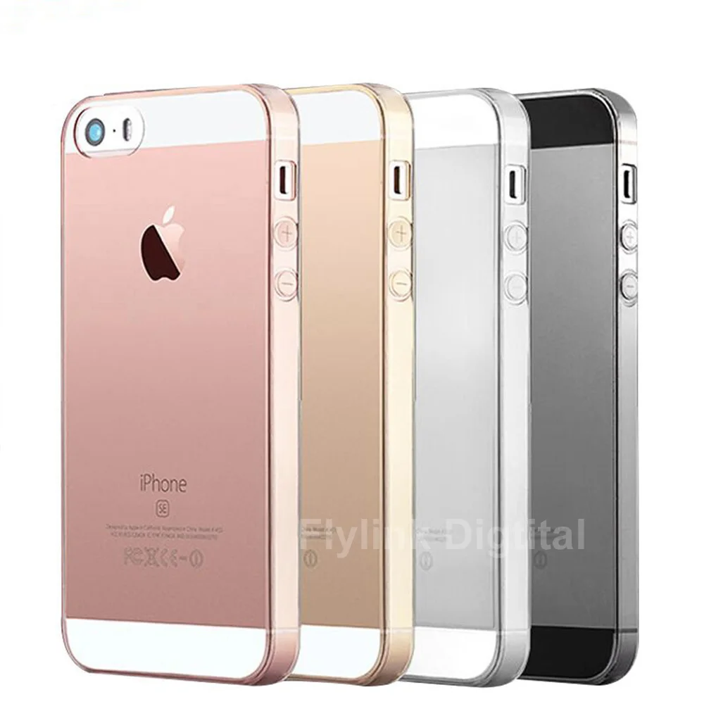Прозрачный силиконовый Ультратонкий Мягкий чехол из ТПУ для iPhone 6 прозрачный