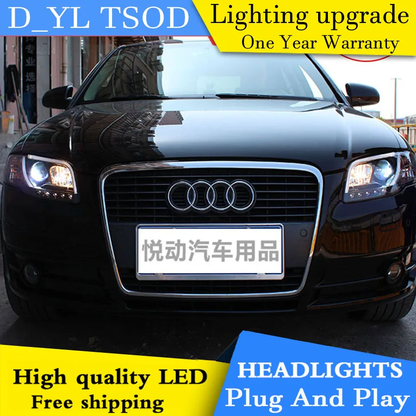 D_YL Car Styling for Audi A4 B7 Headlights 2005-2008 A4 B7 LED Headlight DRL Lens Double Beam H7 HID Xenon bi xenon lens
D_YL Car Styling for Audi A4 B7 Headlights 2005-2008 A4 B7 LED Headlight DRL Lens Double Beam H7 HID Xenon bi xenon lens
