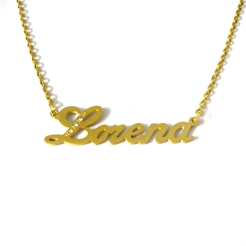 FairLadyHood "Lorena" Personalize Custom Name Pendants & Necklace Gold Name Necklace Women Men Name Necklace Customize Jewelry
FairLadyHood "Lorena" Personalize Custom Name Pendants & Necklace Gold Name Necklace Women Men Name Necklace Customize Jewelry