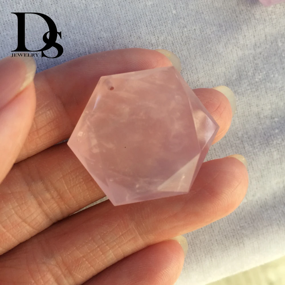 Natural Rose Quartz Hexagram Pendant Crystals Quartz Pendants Satellite Tumble Stones Specimens Pendulum Woman Jewelry Necklace
Natural Rose Quartz Hexagram Pendant Crystals Quartz Pendants Satellite Tumble Stones Specimens Pendulum Woman Jewelry Necklace
