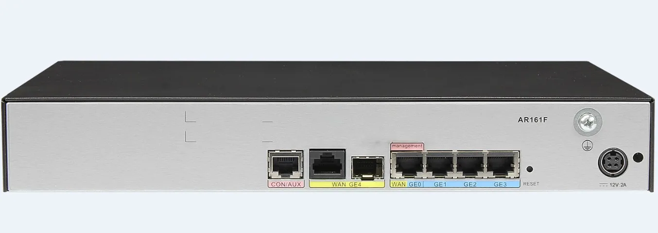 Гигабитный маршрутизатор Huawei AR161F корпоративного класса, многовходной гигабитный маршрутизатор
Гигабитный маршрутизатор Huawei AR161F корпоративного класса, многовходной гигабитный маршрутизатор
