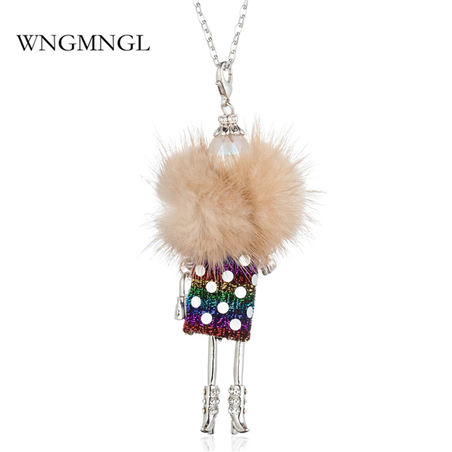 WNGMNGL 2018 New Women Pendant Necklaces Coat high collar Long Doll Necklace For Women Charm Statement Fashion Jewelry Gift
WNGMNGL 2018 New Women Pendant Necklaces Coat high collar Long Doll Necklace For Women Charm Statement Fashion Jewelry Gift