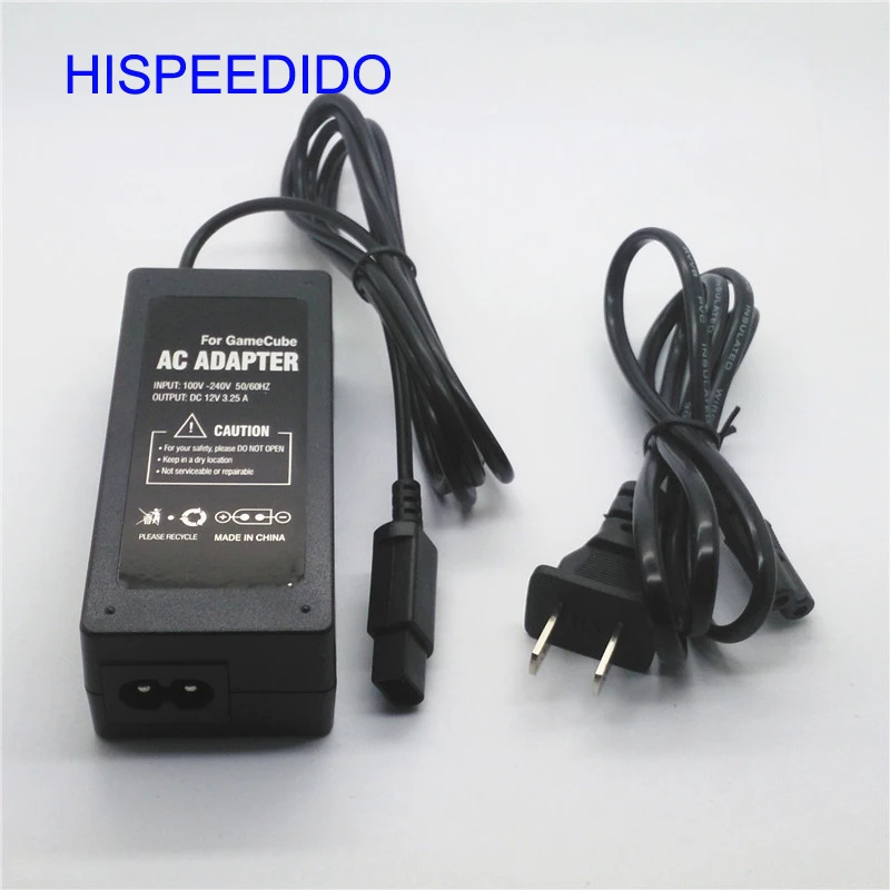 HISPEEDIDO 10 шт./лот hot 12 В 3.25A US plug блок питания переменного тока для Nintendo для консоли gamecube с кабелем питания США
HISPEEDIDO 10 шт./лот hot 12 В 3.25A US plug блок питания переменного тока для Nintendo для консоли gamecube с кабелем питания США