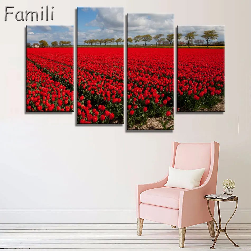 4Pcs Purple Flower Field Canvas Printings Modern Forest Painting On Canvas Cuadros Abstractos Wall Picture For Home Decor
4Pcs Purple Flower Field Canvas Printings Modern Forest Painting On Canvas Cuadros Abstractos Wall Picture For Home Decor