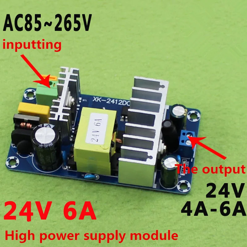 24 100W 4A To 6A DC 24V Stable High Power Switching Supply Board AC r Module Transformer
24 100W 4A To 6A DC 24V Stable High Power Switching Supply Board AC r Module Transformer