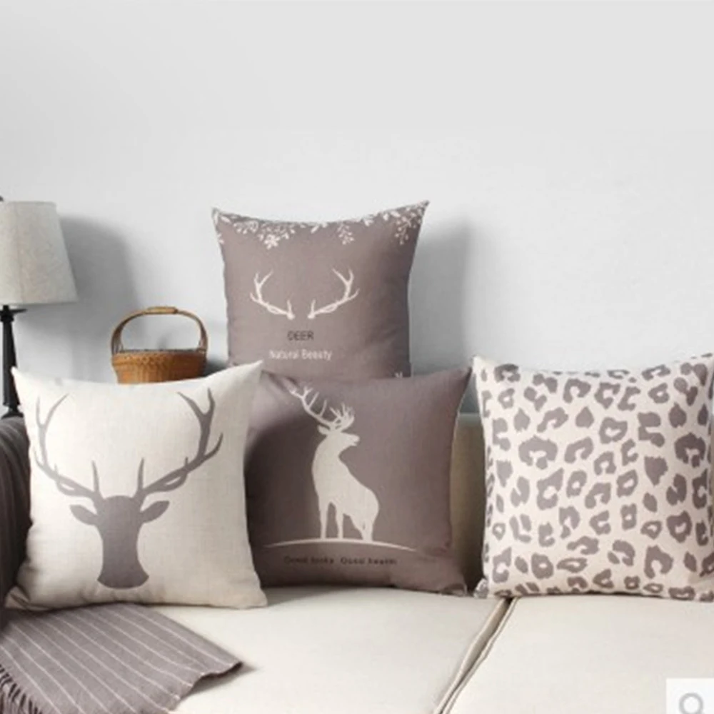 Nordic Style Christmas Elk Cushion Cover Modern Home Decorative Pillowcases Throw Pillows Covers For Sofa Couch Beds
Nordic Style Christmas Elk Cushion Cover Modern Home Decorative Pillowcases Throw Pillows Covers For Sofa Couch Beds