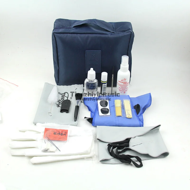 TIANZHIYIN Saxophone Cleaning and Maintenance Kit - Brush, Cloth, Grease, & more sax professional maintenance package
TIANZHIYIN Saxophone Cleaning and Maintenance Kit - Brush, Cloth, Grease, & more sax professional maintenance package