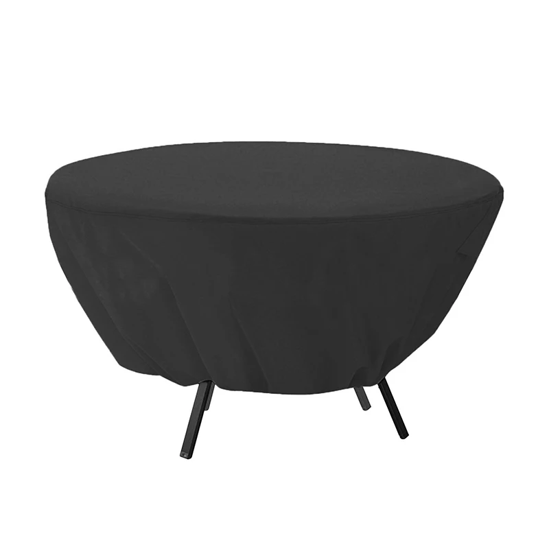 Black Polyester Outdoor Camping Round Table Dust Cover Rain Prevention for Home Furniture Table Protector Bag Dia 127cm FC51
Black Polyester Outdoor Camping Round Table Dust Cover Rain Prevention for Home Furniture Table Protector Bag Dia 127cm FC51