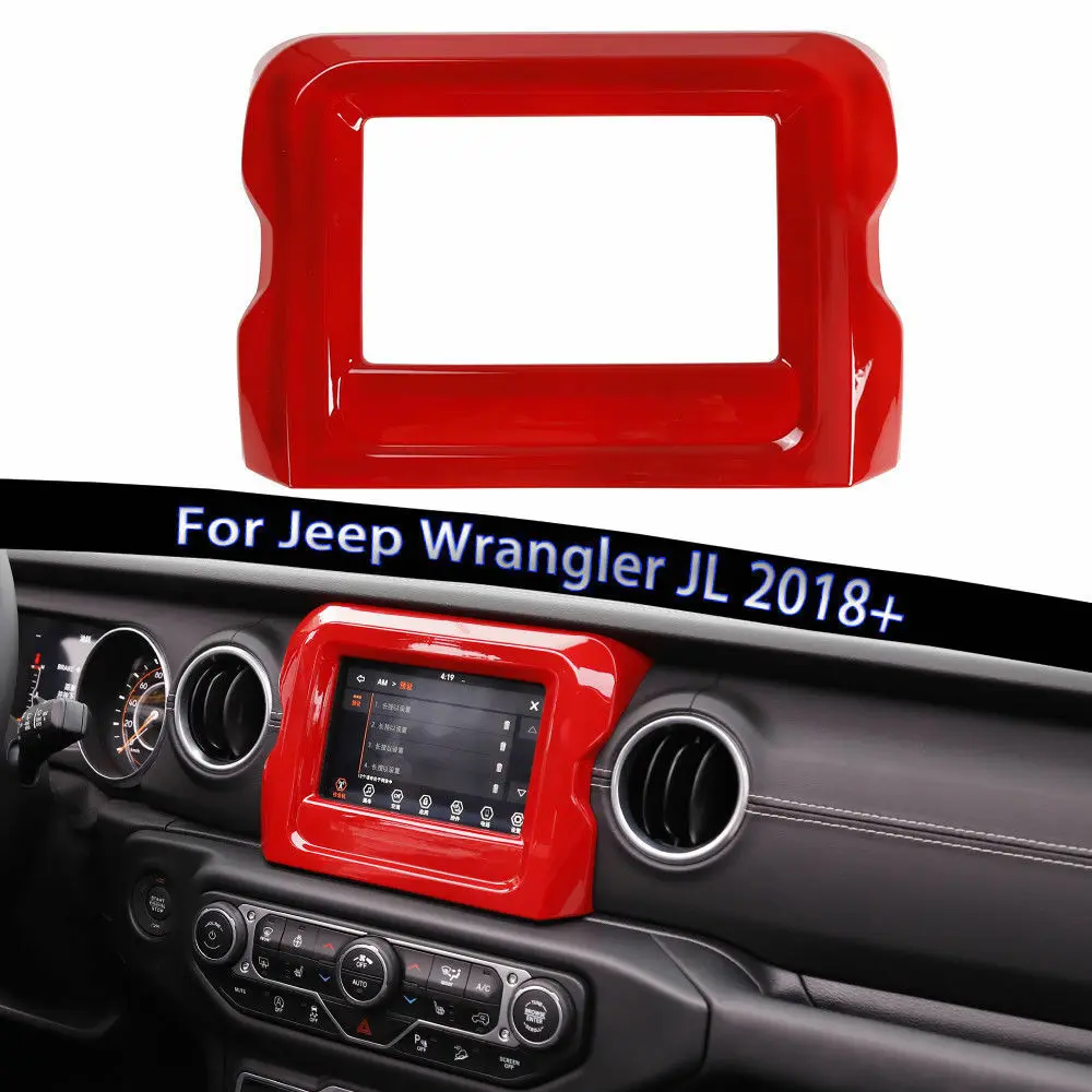 Новый интерьер приборной панели GPS навигация Панель рамка Крышка для Jeep Wrangler JL 2018 Re
Новый интерьер приборной панели GPS навигация Панель рамка Крышка для Jeep Wrangler JL 2018 Re