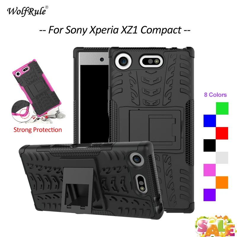 For Cover Sony Xperia XZ1 Compact Case TPU&PC Holder Armor Bumper Protective Phone Case For Sony Xperia XZ1 Compact Cover 4.6''
For Cover Sony Xperia XZ1 Compact Case TPU&PC Holder Armor Bumper Protective Phone Case For Sony Xperia XZ1 Compact Cover 4.6''