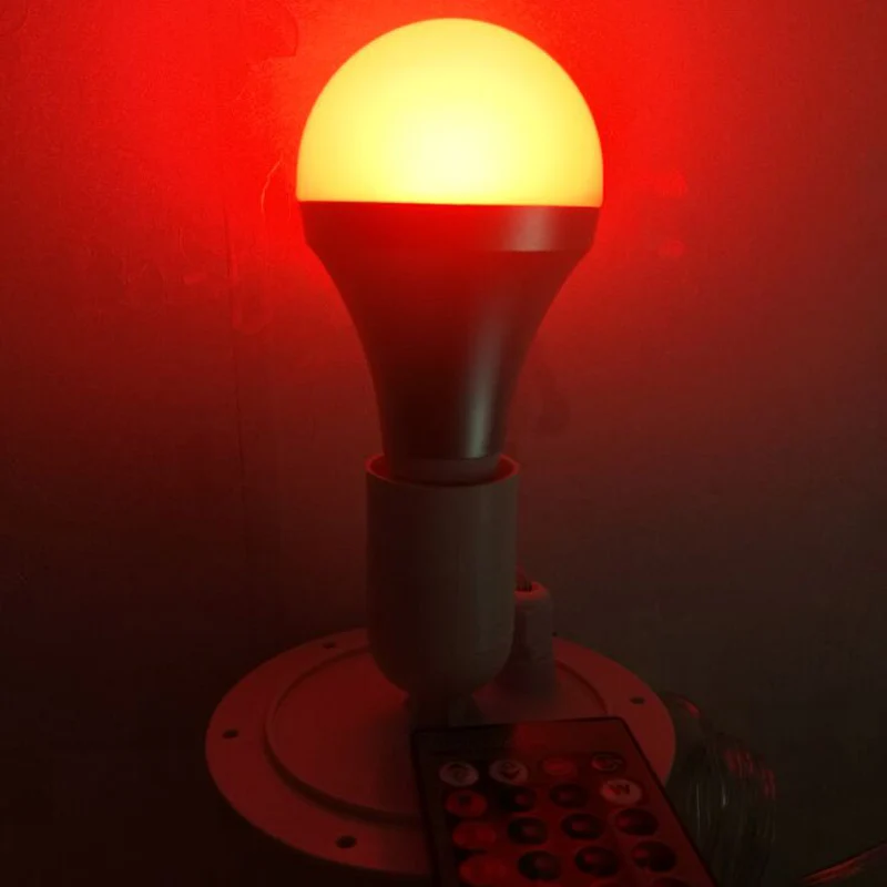 E27 5W 10W D120mm Direct charging IR remote RGB LED light source for Bar furniture Lighting free shiping 10pcs/lot
E27 5W 10W D120mm Direct charging IR remote RGB LED light source for Bar furniture Lighting free shiping 10pcs/lot