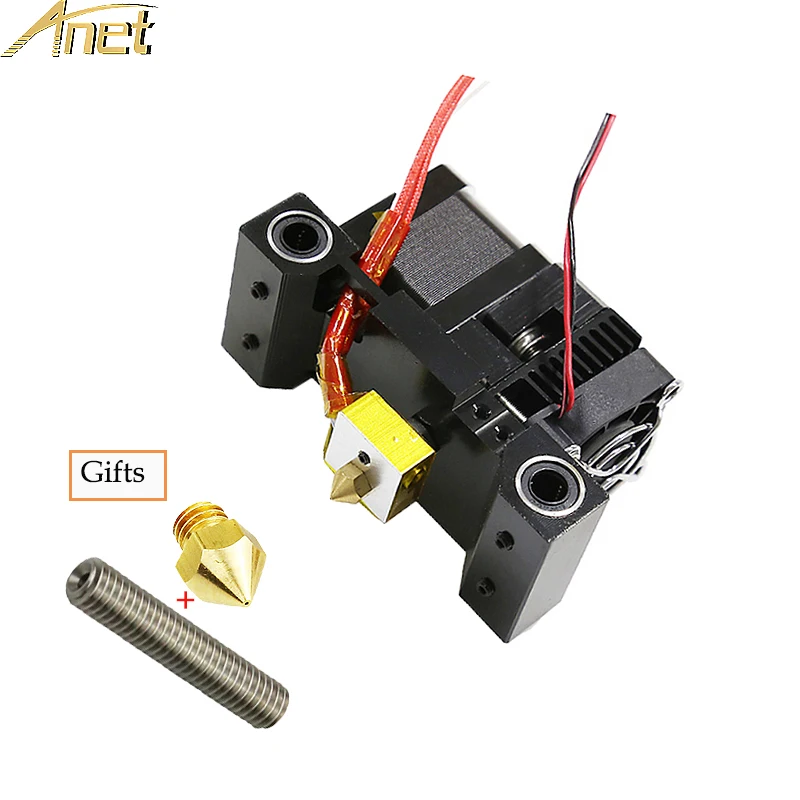 Детали для 3D принтера Anet комплект экструдера MK8 с одной головкой J Head A6 горло +